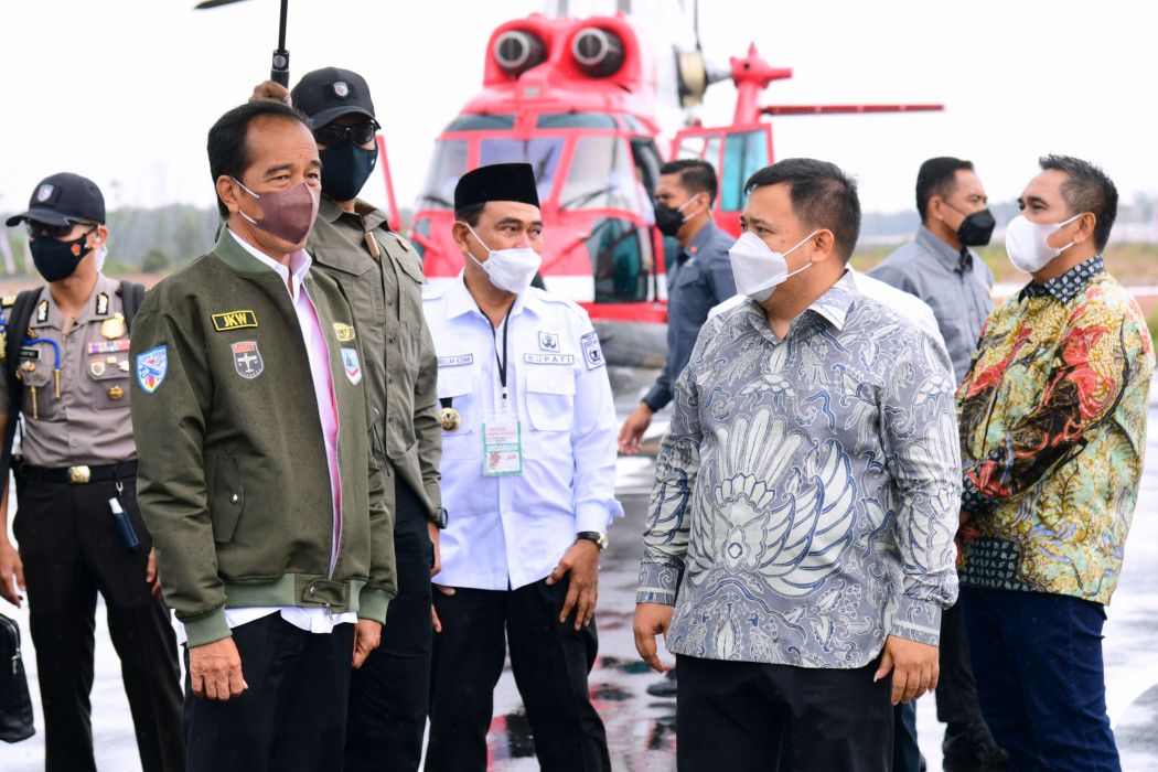 Presiden Jokowi Meresmikan Pabrik Biodiesel Milik Haji Isam