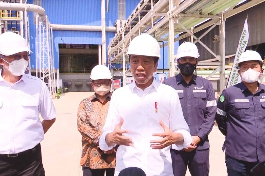 Jokowi: Hilirisasi Timah Mulai Saat Smelter Selesai November